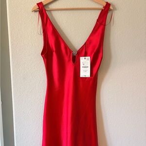 Zara Red Mini Dress